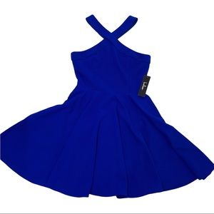 NWT Lulus blue mini dress size Small.